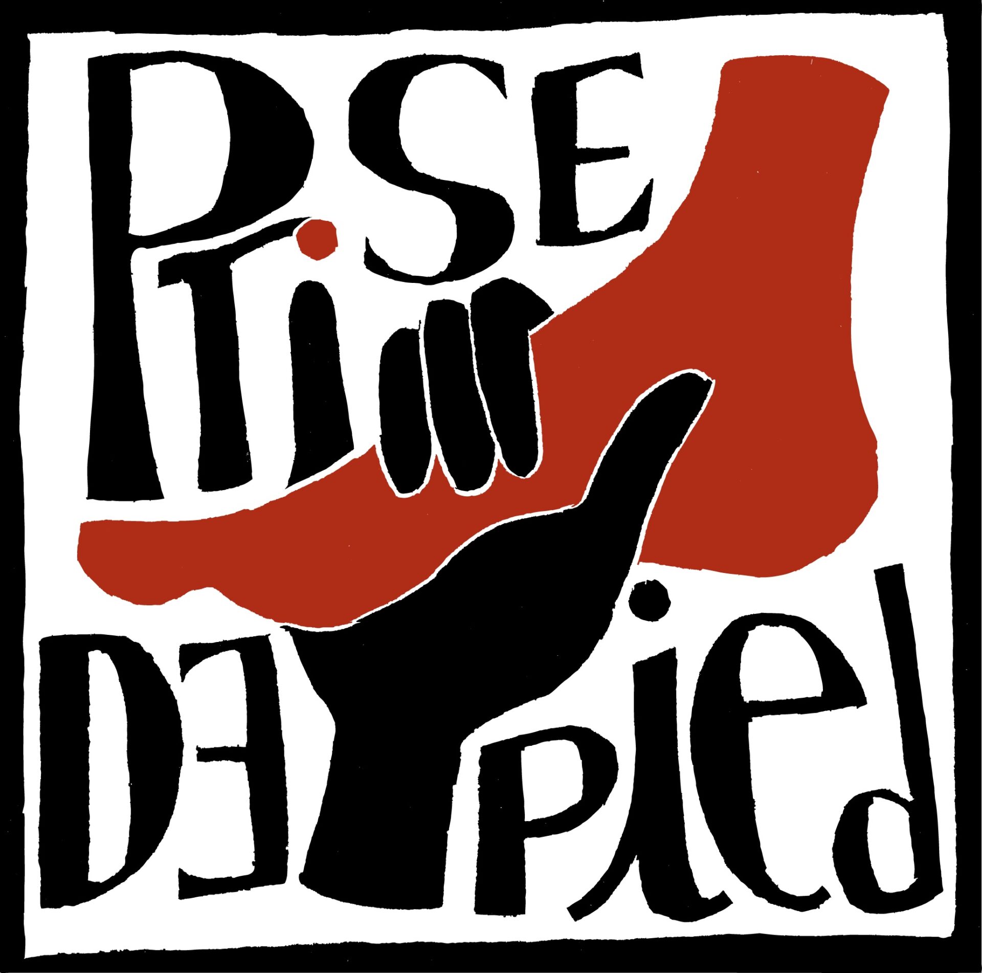Logo : Cie Prise de Pied (couleur, fond blanc)